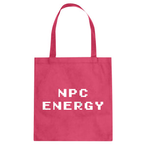 npc energy Cotton Canvas Tote Bag