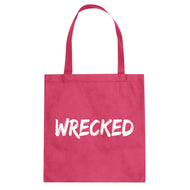 Tote Wrecked Canvas Tote Bag