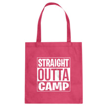 Straight Outta Camp Cotton Canvas Tote Bag