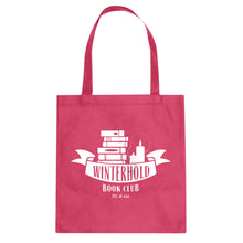 Winterhold Book Club Cotton Canvas Tote Bag