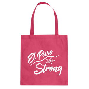 El Paso Strong Star Cotton Canvas Tote Bag