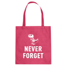Tote Never Forget Canvas Tote Bag