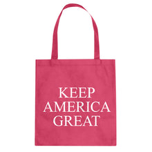 Keep America Great Cotton Canvas Tote Bag