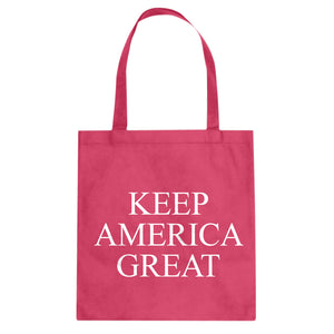 Keep America Great Cotton Canvas Tote Bag