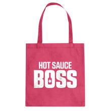 Hot Sauce Boss Cotton Canvas Tote Bag