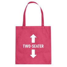 Two Seater Cotton Canvas Tote Bag