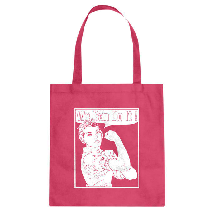 Tote Rosie the Riveter Canvas Tote Bag