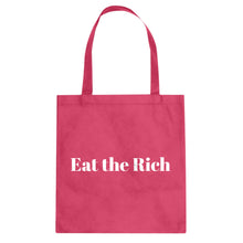 Eat the Rich Cotton Canvas Tote Bag