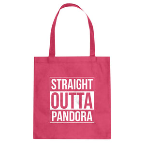 Tote Straight Outta Pandora Canvas Tote Bag