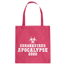 Coronavirus Apocalypse 2020 Cotton Canvas Tote Bag