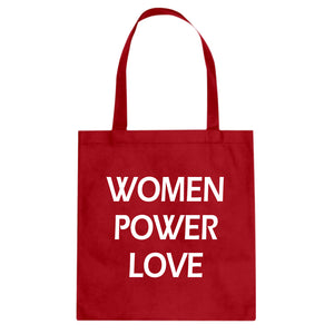 Tote Women Power Love  Canvas Tote Bag