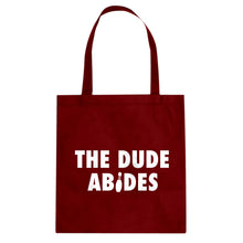 THE DUDE ABIDES Cotton Canvas Tote Bag