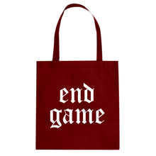End Game Cotton Canvas Tote Bag