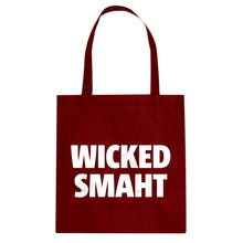 Wicked Smaht Cotton Canvas Tote Bag