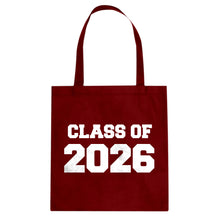Class of 2026 Cotton Canvas Tote Bag