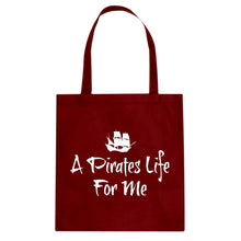 Tote A Pirates Life for Me Canvas Tote Bag