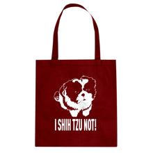 Tote I Shih Tzu Not Canvas Tote Bag