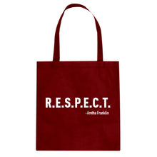 RESPECT Cotton Canvas Tote Bag