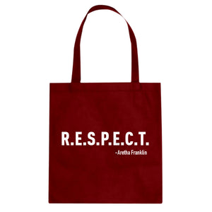 RESPECT Cotton Canvas Tote Bag