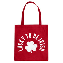 Tote Lucky to be Irish Canvas Tote Bag
