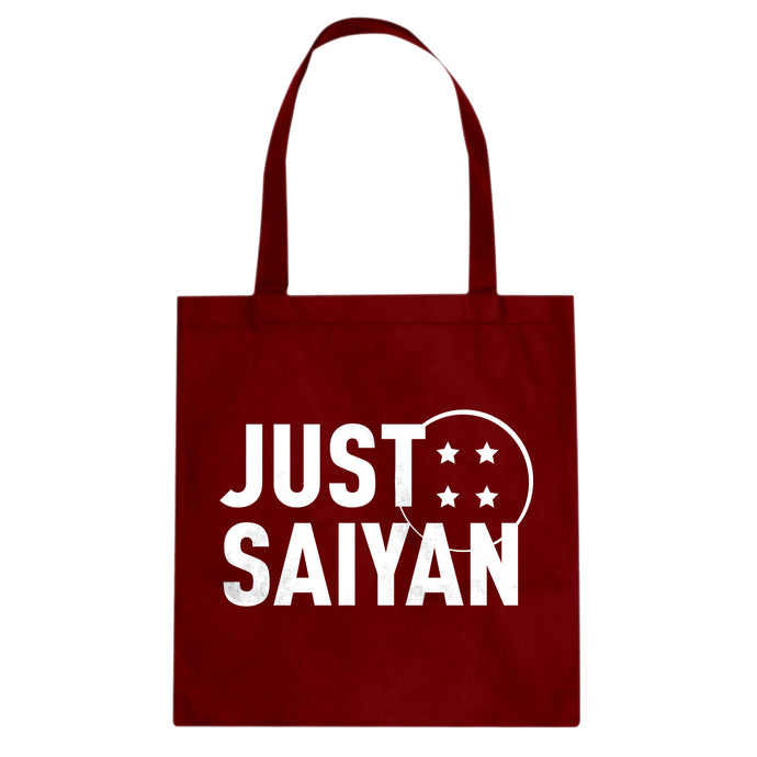 Tote Just Saiyan Canvas Tote Bag