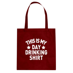 Tote This is my Day Drinking Shirt Canvas Tote Bag