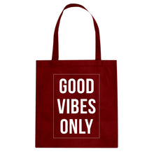 Tote Good Vibes Only Canvas Tote Bag