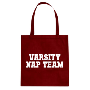 Tote Varsity Nap Team Canvas Tote Bag