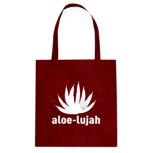Tote Aloe-lujah Canvas Tote Bag