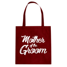 Mother of the Groom Cotton Canvas Tote Bag