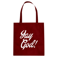 Yay God Cotton Canvas Tote Bag