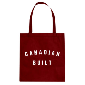 Canadian Built Cotton Canvas Tote Bag