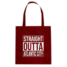 Straight Outta Atlantic City Cotton Canvas Tote Bag