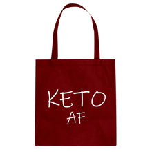 KETO AF Cotton Canvas Tote Bag