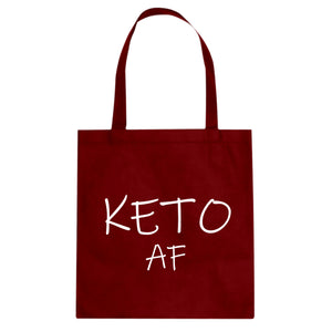 KETO AF Cotton Canvas Tote Bag