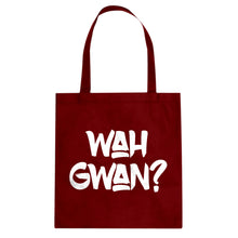 Wah Gwan? Cotton Canvas Tote Bag