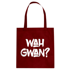 Wah Gwan? Cotton Canvas Tote Bag