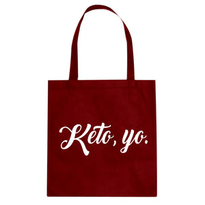 Tote Keto, Yo Canvas Tote Bag