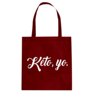 Tote Keto, Yo Canvas Tote Bag