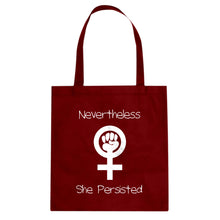 Tote Nevertheless She Persisted Canvas Tote Bag