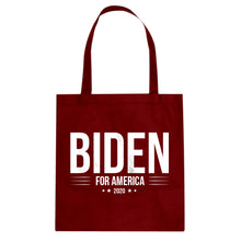 JOE BIDEN for President 2020 Cotton Canvas Tote Bag