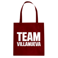 Tote Team Villaneuva Canvas Tote Bag