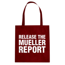 Release the Mueller Report Cotton Canvas Tote Bag