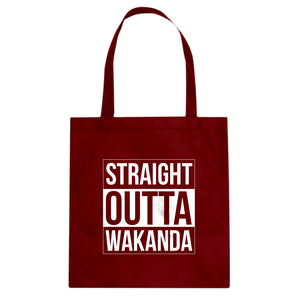 Tote Straight Outta Wakanda Canvas Tote Bag