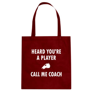Tote Call me Coach Canvas Tote Bag