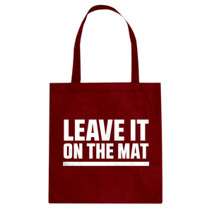 Tote Leave it on the Mat Canvas Tote Bag