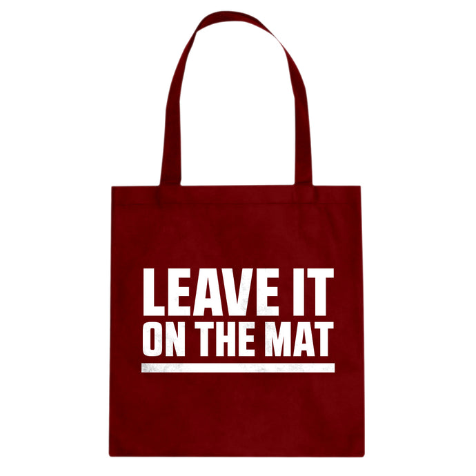 Tote Leave it on the Mat Canvas Tote Bag
