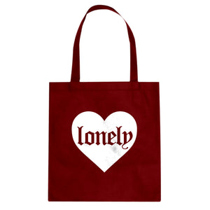 Lonely Cotton Canvas Tote Bag