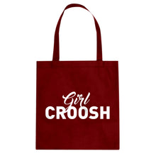 Girl Croosh Cotton Canvas Tote Bag