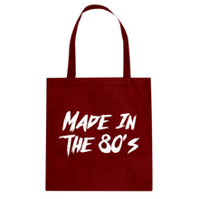 Tote Made in the 80s Canvas Tote Bag